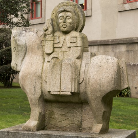 Escultura en pedra, Santiago Apóstolo