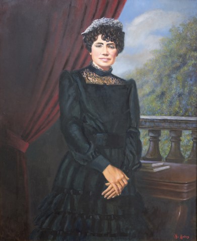 Retrato de Rosalía De Castro