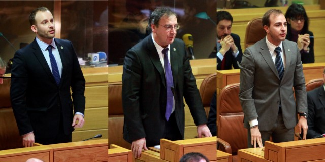 Tres novos deputados toman posesión no Pleno do Parlamento de Galicia