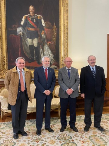 Santalices reúnese co presidente da Asemblea Lexislativa de Portugal, ao que traslada o interese de Galicia por cultivar as relacións co mundo lusófono