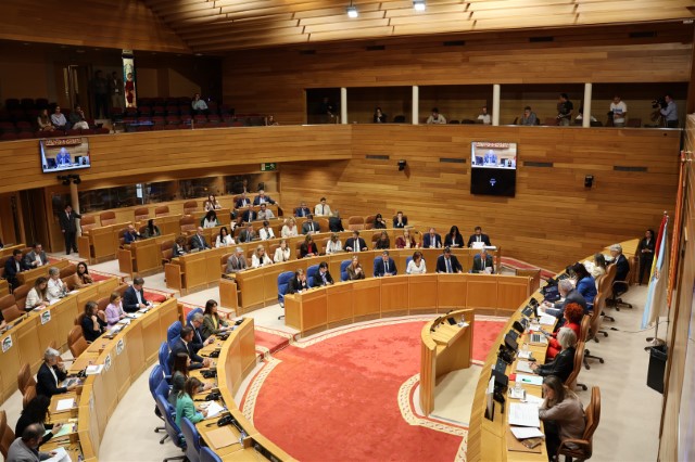 Proposicións non de lei aprobadas polo Pleno do Parlamento de Galicia o 15 de outubro de 2025