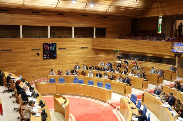 Proposicións non de lei aprobadas polo Pleno do Parlamento de Galicia o 4 de novembro de 2025