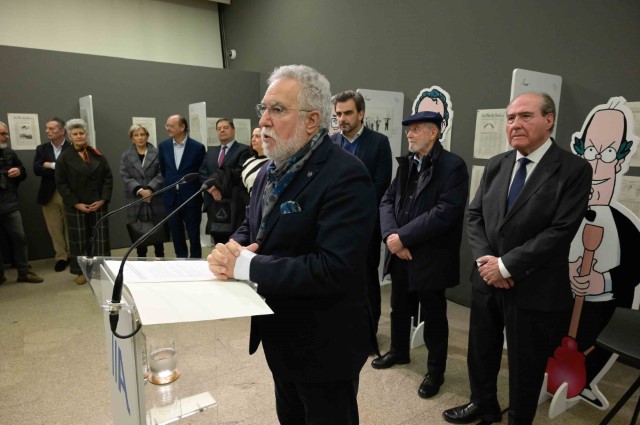  Santalices destaca o talento creativo e o indiscutible selo galego reflectidos nas viñetas de Siro Lopez  
