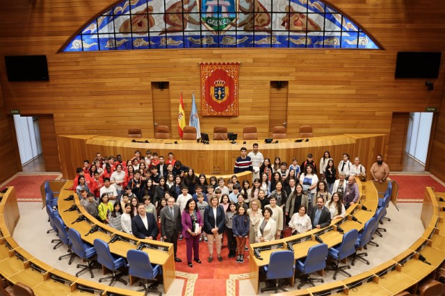 O Parlamento de Galicia celebra unha xornada  no marco da Campaña Mundial pola Educación