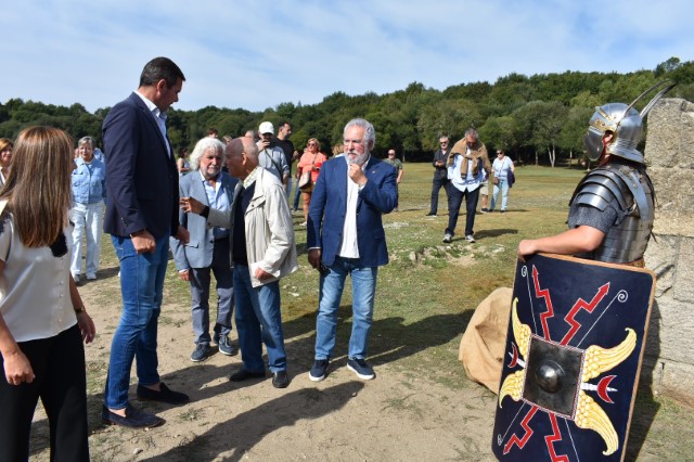 Santalices salienta a necesidade de protexer e visibilizar o campamento romano Aquis Querquennis