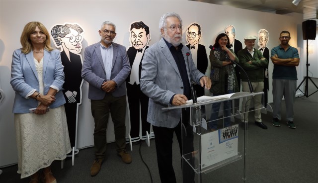 A exposición 40 anos de Autonomía de Galicia nas caricaturas de Siro viaxa ata Lugo