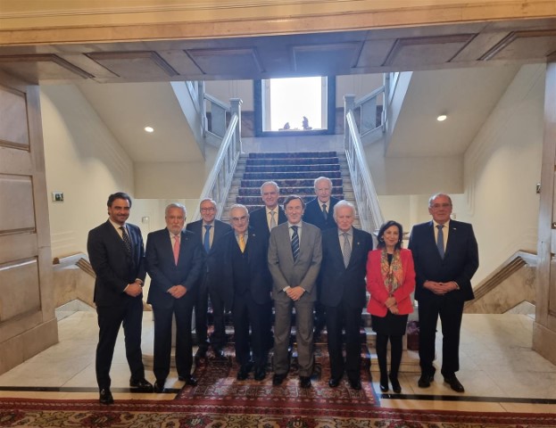 O presidente do Parlamento de Galicia participa no Senado na entrega dos premios “Montero Ríos” e “Iurisgama”