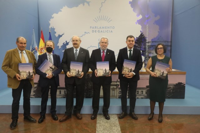 O Parlamento de Galicia edita un libro sobre os 40 anos da autonomía   