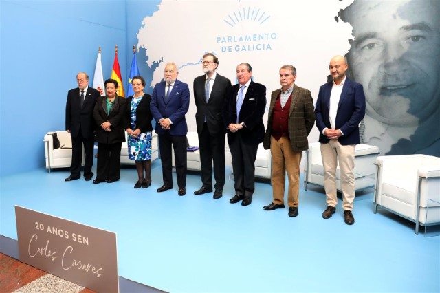 O Parlamento de Galicia homenaxea a Carlos Casares no 20 aniversario do seu falecemento