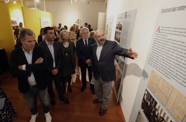 Santalices homenaxea aos “heroes da causa galega” que, como Bóveda, sentaron as bases da autonomía