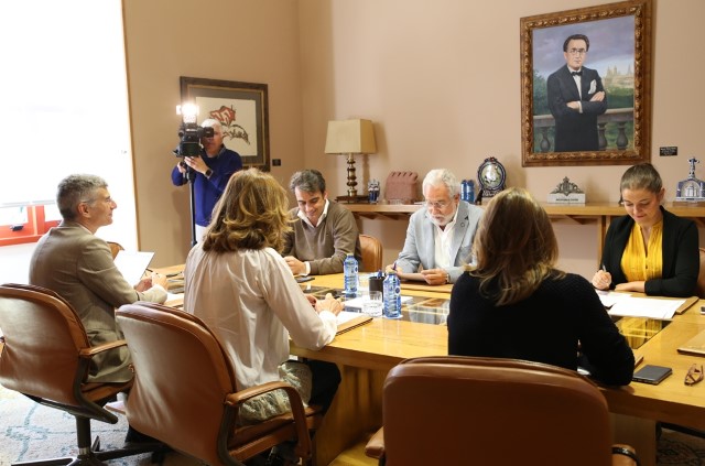 Reunión da Mesa do Parlamento de Galicia para a cualificación das propostas.