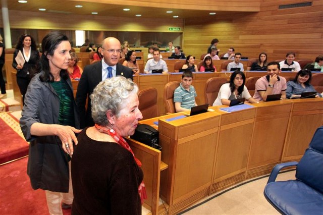 Primeira xornada de portas abertas no Parlamento de Galicia