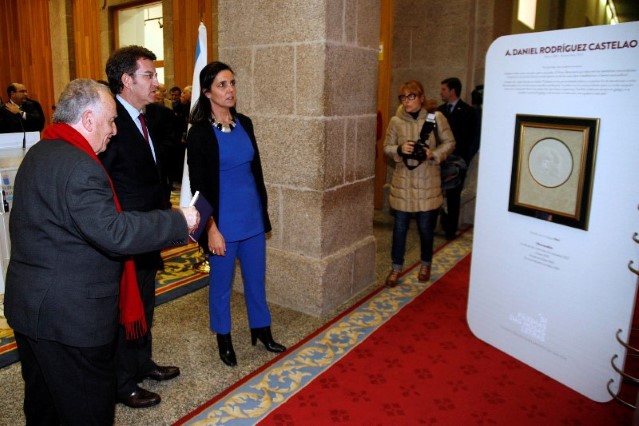 O Parlamento abre ao público unha mostra itinerante orientada a divulgar “as figuras máis importantes da literatura galega”