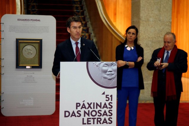 O Parlamento abre ao público unha mostra itinerante orientada a divulgar “as figuras máis importantes da literatura galega”