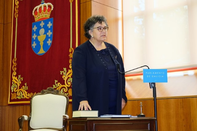 Milagros Otero Parga toma posesión como Valedora do Pobo