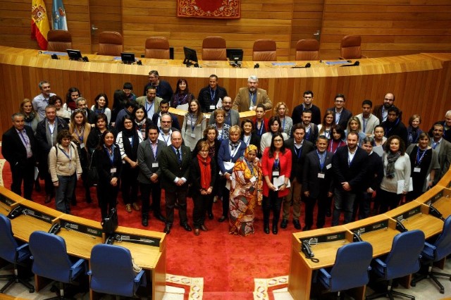 A vicepresidenta do Parlamento de Galicia avoga por unha “solución política liderada pola ONU” para poñer fin ao conflito do Sáhara