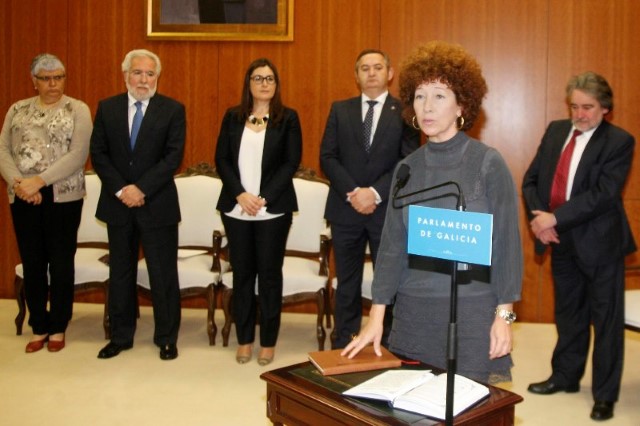 O Parlamento acolle a toma de posesión de dous novos membros do Consello de Contas, cos que completa a súa renovación