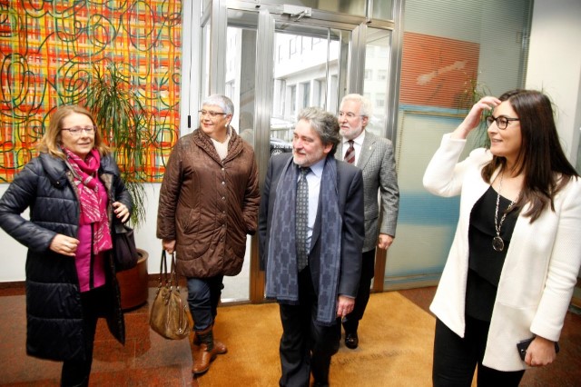 Visita institucional dos integrantes da Mesa do Parlamento ao Consello de Contas