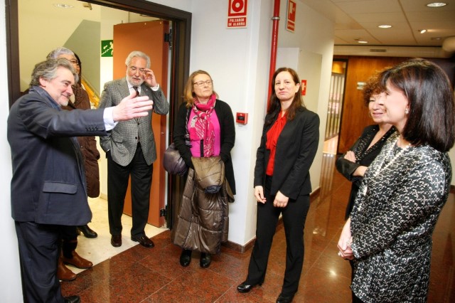 Visita institucional dos integrantes da Mesa do Parlamento ao Consello de Contas