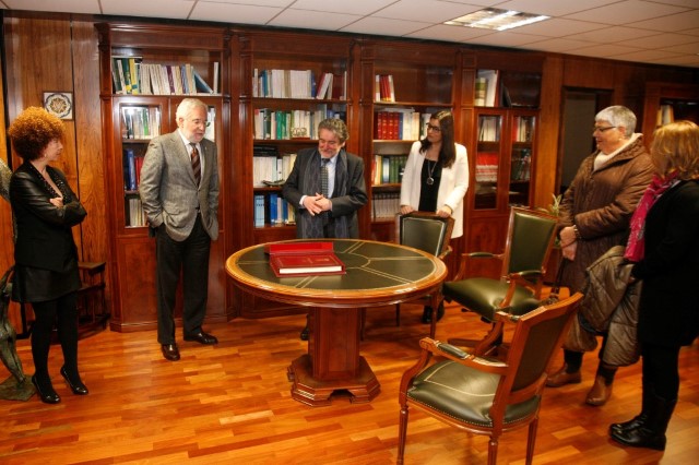 Visita institucional dos integrantes da Mesa do Parlamento ao Consello de Contas