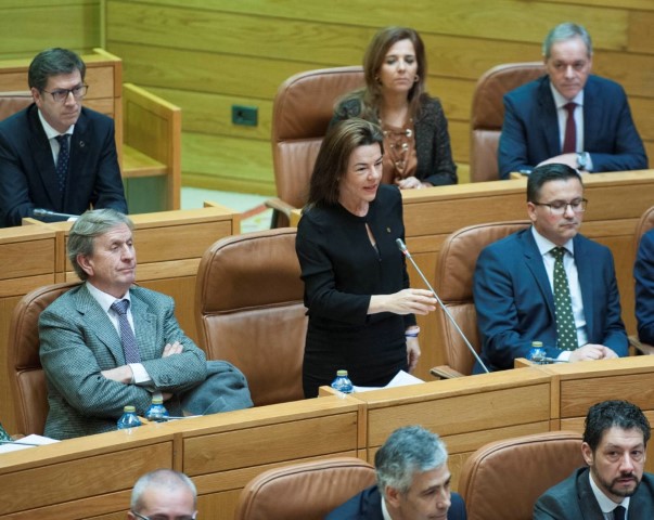 Dúas novas deputadas e un deputado toman posesión no Parlamento de Galicia