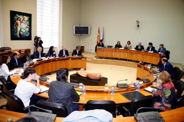Constituídas as diferentes comisións e a Deputación Permanente da X Lexislatura do Parlamento de Galicia