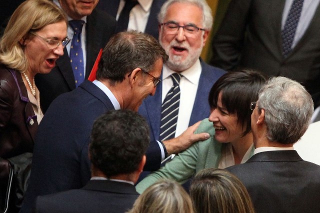 O Parlamento de Galicia elixe presidente da Xunta a Alberto Núñez Feijóo