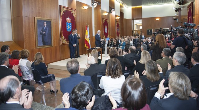 O Parlamento de Galicia acolleu a toma de posesión de Alberto Núñez Feijóo como presidente da Xunta 