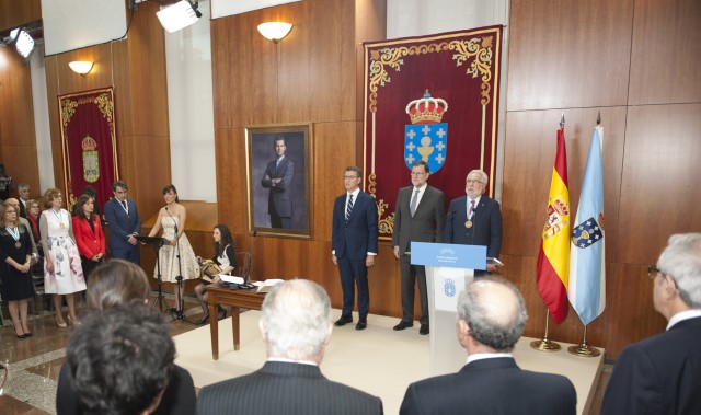 O Parlamento de Galicia acolleu a toma de posesión de Alberto Núñez Feijóo como presidente da Xunta 