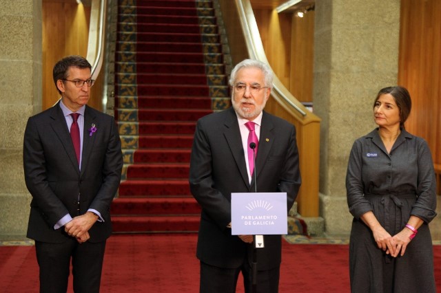 O Parlamento de Galicia súmase a conmemoración do Día Internacional da Muller