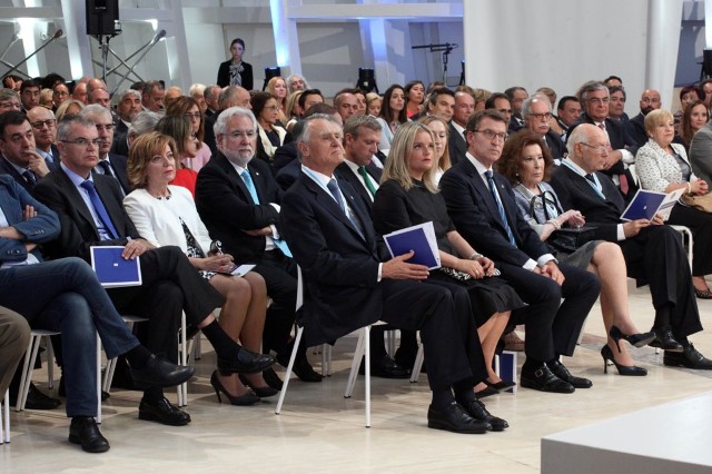 O presidente  do Parlamento asiste aos actos institucionais do Día de Galicia