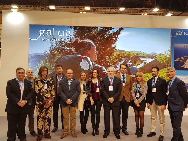 Unha delegación do Parlamento de Galicia participa en FITUR 2018