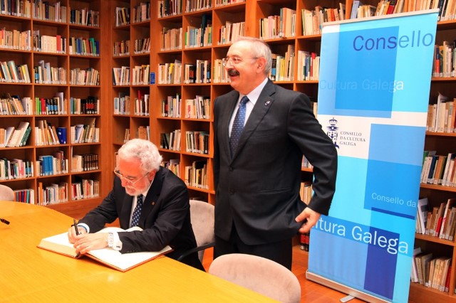 O presidente do Parlamento expresa o seu recoñecemento polo “traballo encomiable” do Consello da Cultura Galega