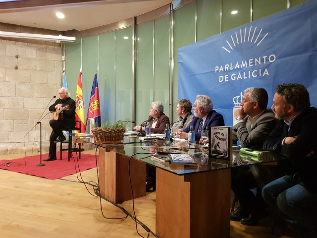 O presidente do Parlamento presenta en Castro Caldelas o libro “Portela Valladares: Ante el Estatuto”