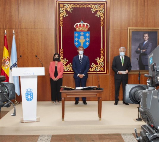 Alberto Núñez Feijóo tomou posesión como presidente da Xunta no Parlamento de Galicia