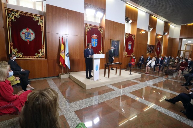 Alberto Núñez Feijóo tomou posesión como presidente da Xunta no Parlamento de Galicia