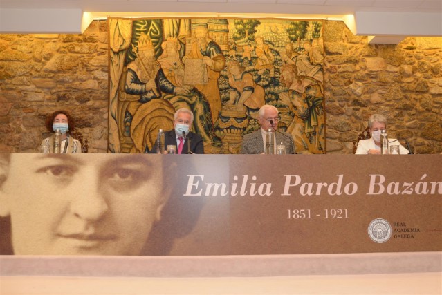 O presidente do Parlamento subliña a “condición de visionaria” e a “capacidade de análise” de Emilia Pardo Bazán