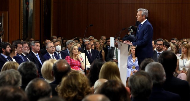 Alfonso Rueda Valenzuela tomou posesión como presidente da Xunta no Parlamento de Galicia