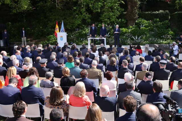 Alfonso Rueda toma posesión como presidente da Xunta de Galicia