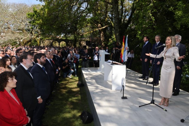 Alfonso Rueda toma posesión como presidente da Xunta de Galicia