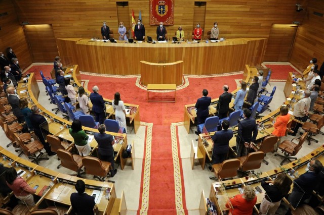 Constituída a XI Lexislatura do Parlamento de Galicia