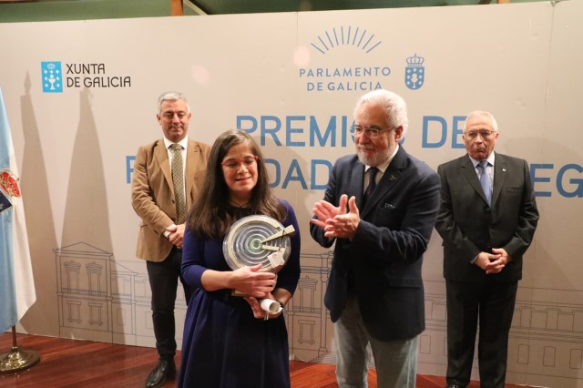 Entregados no Parlamento os XXV Premios de publicidade en galego