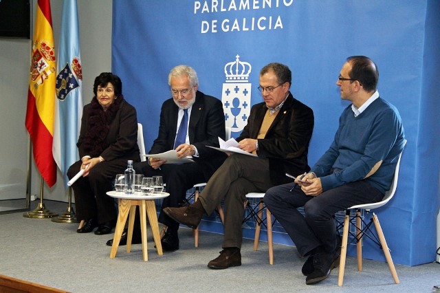 O presidente do Parlamento rende homenaxe a Domingo Fontán, “científico pioneiro” en moitos ámbitos