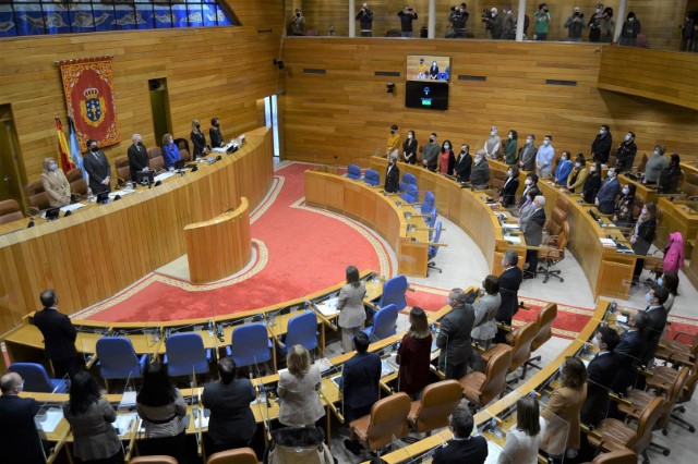 Declaración institucional do Parlamento de Galicia sobre o afundimento do pesqueiro Villa de Pitanxo