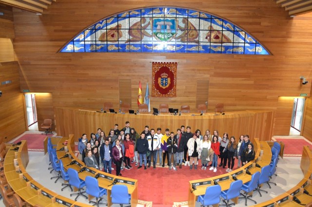 A profesora Jacquelyn C. Campbell visita o Parlamento de Galicia