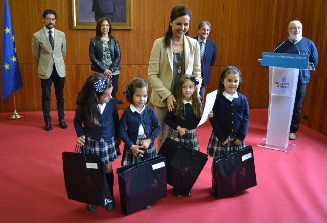 O Parlamento de Galicia acolle a entrega de premios da quinta edición do seu concurso escolar