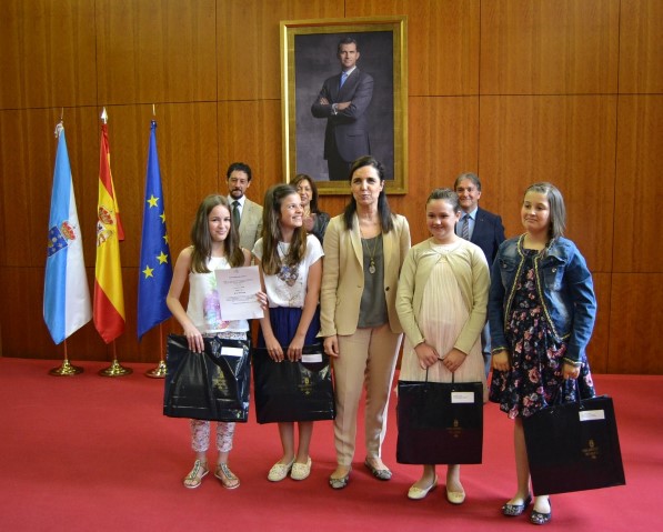 O Parlamento de Galicia acolle a entrega de premios da quinta edición do seu concurso escolar