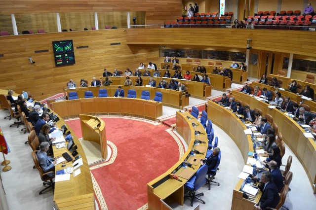 Moción aprobada polo Pleno do Parlamento de Galicia o 23 de outubro de 2018
