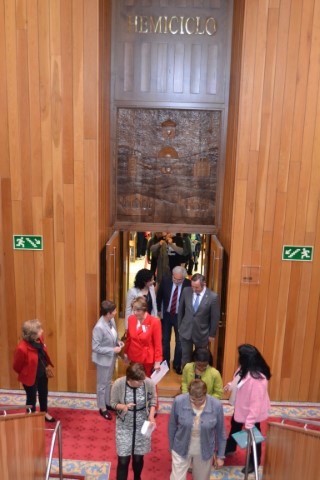 O Parlamento de Galicia acolle un pleno infantil organizado por Aldeas Infantiles SOS