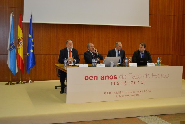 O Parlamento de Galicia conmemora os 100 anos da súa sede